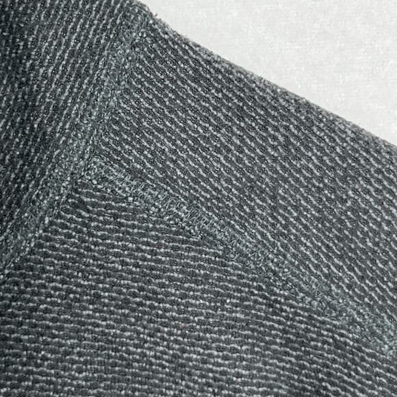 THE NORTH FACE Sweatshirt Mens L Textured Cap Rock 1/4 Zip Pullover Fleece Gray - Picture 7 of 16